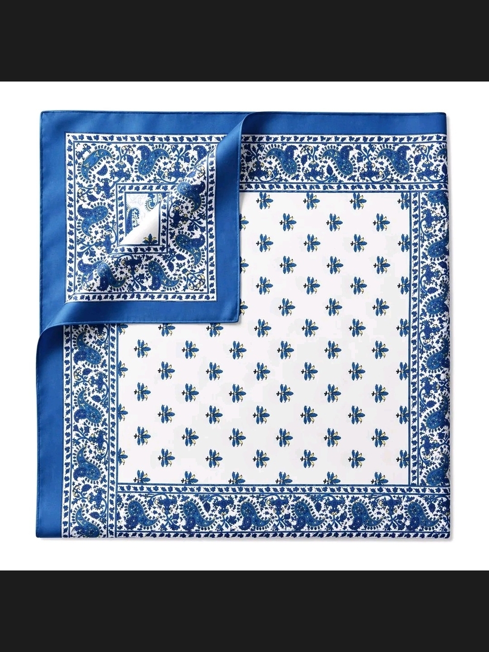 ELAN - Blue and White Multi Use Scarf